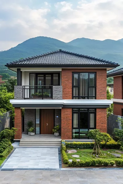 TerraFix™外墙砖干挂系统 - 安全、高效的幕墙干挂方案，陶土砖|劈开砖|上海外墙砖干挂