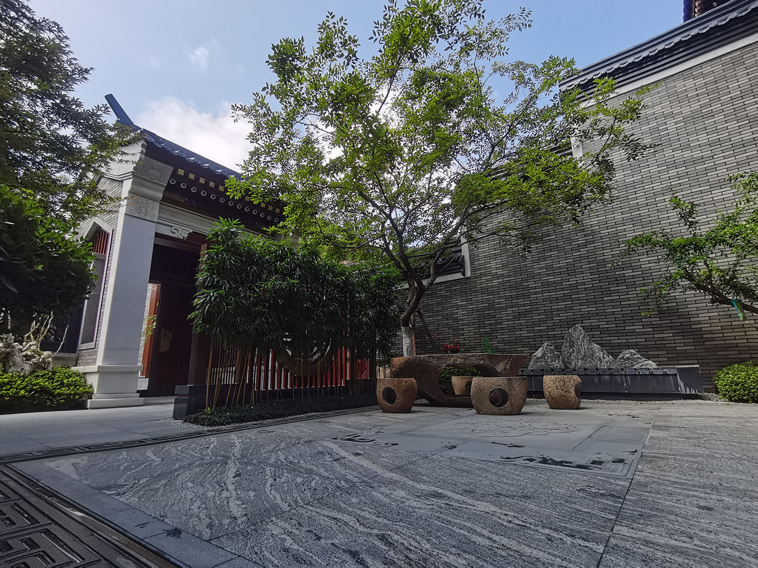 现代陶砖 青灰风格 传统建筑 仿古砖 青砖灰瓦 中式古建ATWR885-3 - 艾泰艺陶