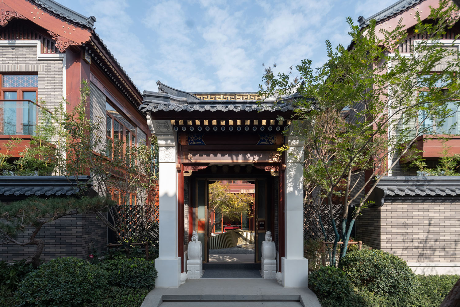 现代陶砖 青灰风格 传统建筑 仿古砖 青砖灰瓦 中式古建ATWR885-3 - 艾泰艺陶