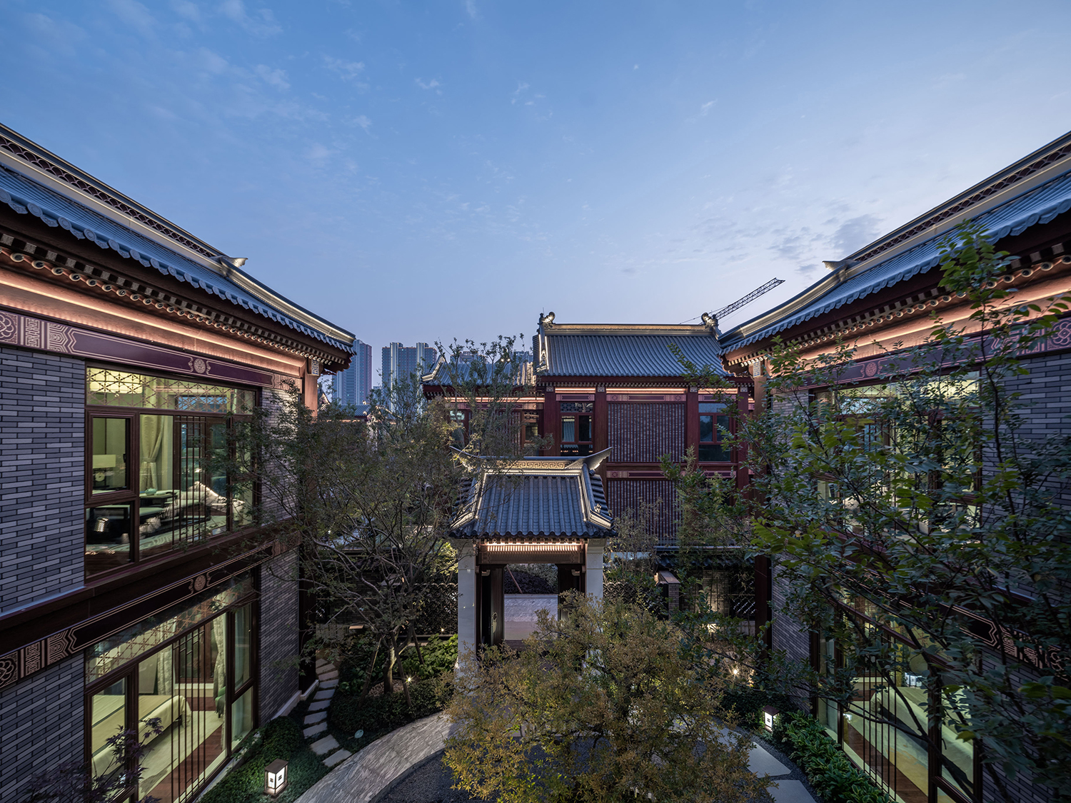 现代陶砖 青灰风格 传统建筑 仿古砖 青砖灰瓦 中式古建ATWR885-3 - 艾泰艺陶