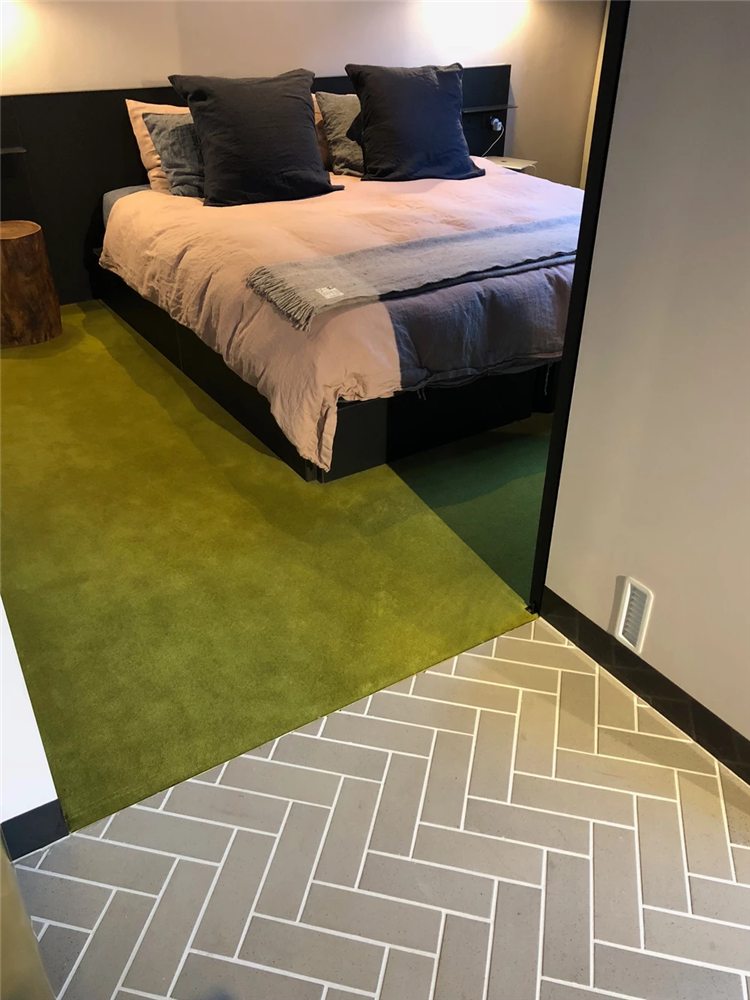 粘土地砖 现代简约奢华湿贴陶砖 方形平面烧结砖-ATF821