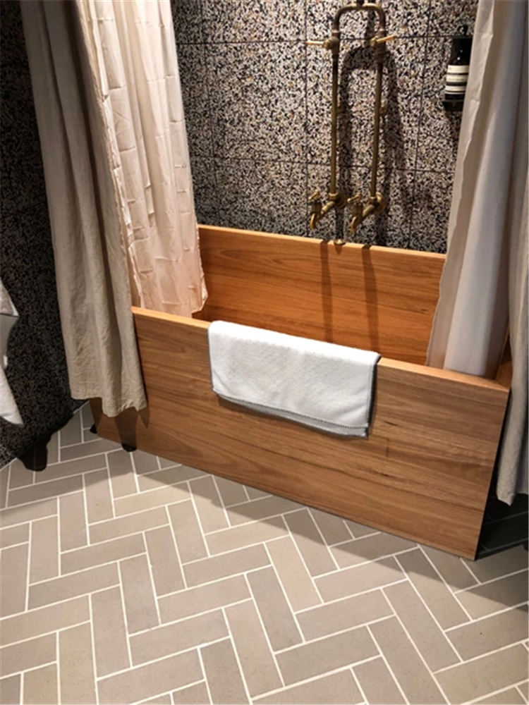 粘土地砖 现代简约奢华湿贴陶砖 方形平面烧结砖-ATF821